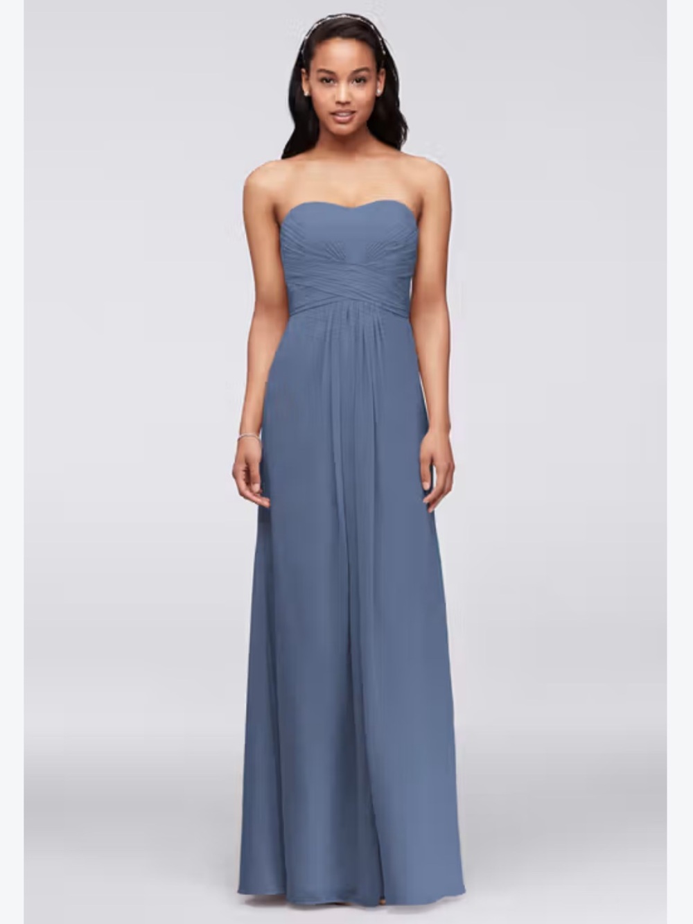 Dessy Collection Strapless Sweetheart Style 2832 Bridesmaid Prom Formal Dress